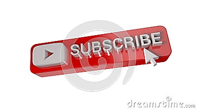 Youtube Like Subscribe button Youtube subscribe Subscribe icon Subscription Bell Newsletter Share Follow Stock Photo
