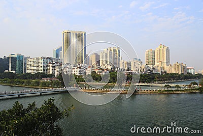 The yuandang lake Editorial Stock Photo