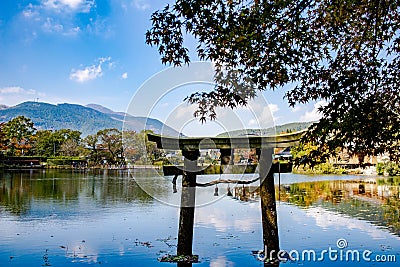 Yufuin, Oita, Kyushu, Japan Editorial Stock Photo