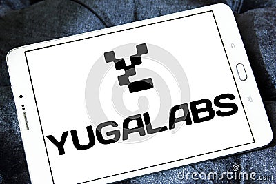 Yuga Labs nft company logo Editorial Stock Photo