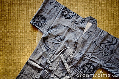 Yukata Japanese garment Stock Photo