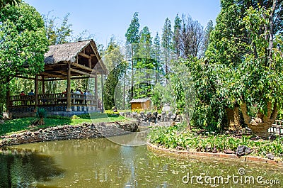 Yunnan Nationalities Village,Kunming,China Editorial Stock Photo