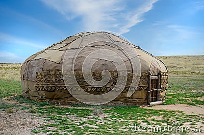 Yurt Stock Photo