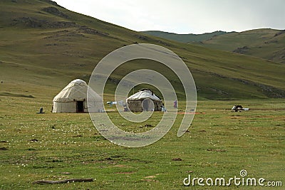 YURT Stock Photo