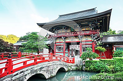 Yutoku Inari Shrine is a Shinto shrine Stock Photo