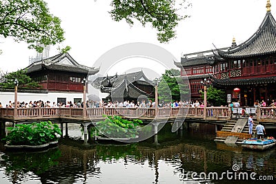 Yuyuan Garden Tourist Area Editorial Stock Photo