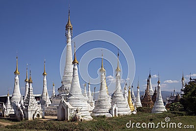 Ywama Paya - Inle Lake - Shan State - Myanmar Stock Photo