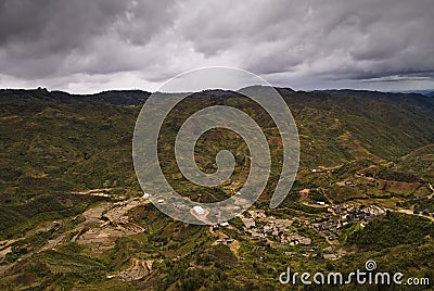 Zafimaniry country Stock Photo