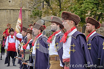 Cravat March in Zagreb Editorial Stock Photo
