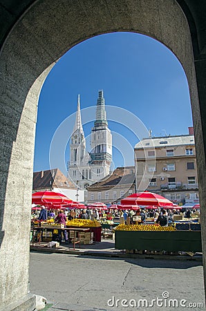 Zagreb, Croatia Editorial Stock Photo