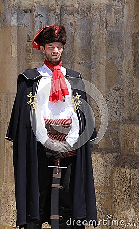 Zagreb Tourist Attraction / Guard Of Honor Editorial Stock Photo