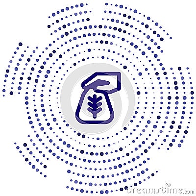 zakat vector icon. zakat editable stroke. zakat linear symbol for use on web and mobile apps, logo, print media. Thin line Vector Illustration