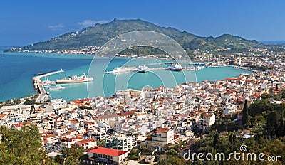 Zakynthos island in Greece Stock Photo