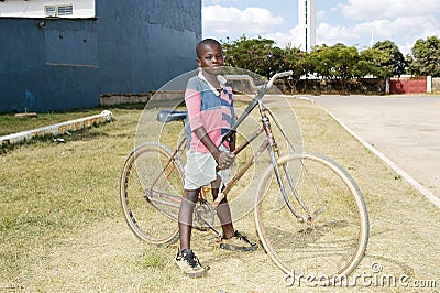 Zambian child Editorial Stock Photo