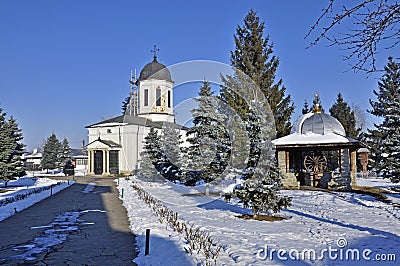 Zamfira monastery Stock Photo