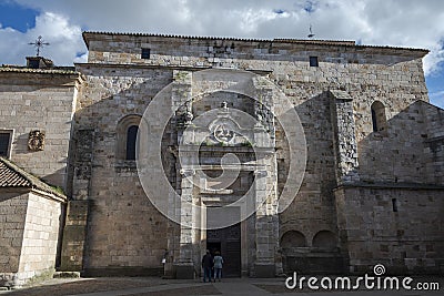 Church of San Pedro and San Ildefonso Editorial Stock Photo