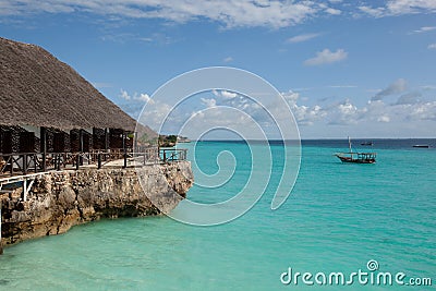 Zanzibar beach Stock Photo