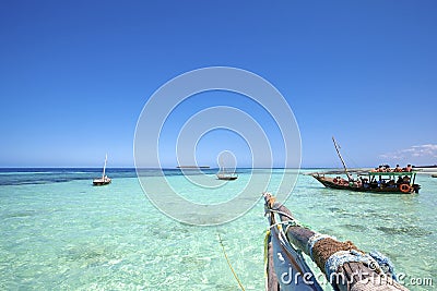 Zanzibar beach Stock Photo