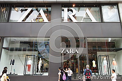 Zara retail store in beijing Editorial Stock Photo