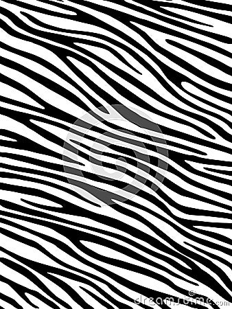 Zebra background Vector Illustration
