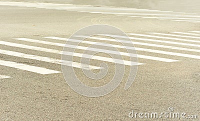 Zebra crossing lines Stock Photo