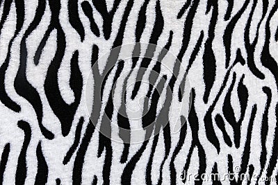 Zebra print pattern Stock Photo