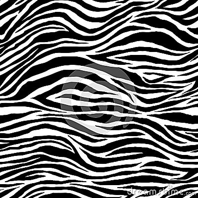 Zebra skin Vector Illustration