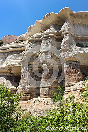 Zemi Valley near Goreme, Cappadocia, Turkey Stock Photo