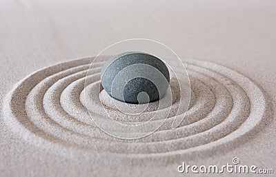 Zen circle Stock Photo