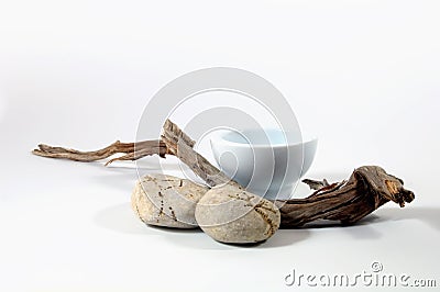 Zen elements - Wabi Sabi Stock Photo