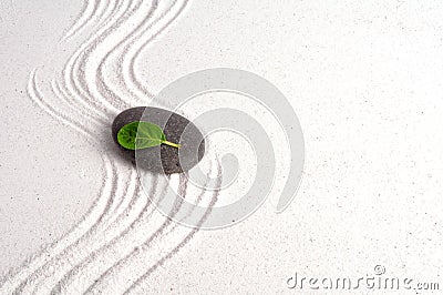 Zen garden Stock Photo