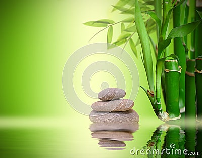 Zen garden Stock Photo