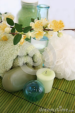 Zen Spa Retreat Stock Photo