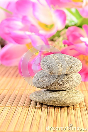 Zen stones Stock Photo