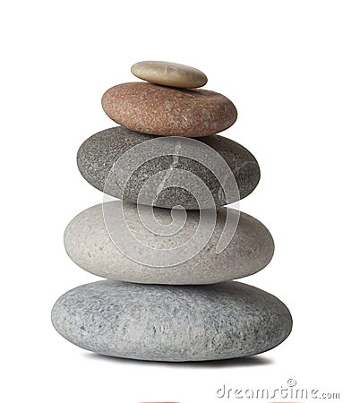 Zen Stones Stock Photo
