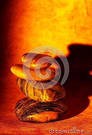 Zen Stones Stock Photo