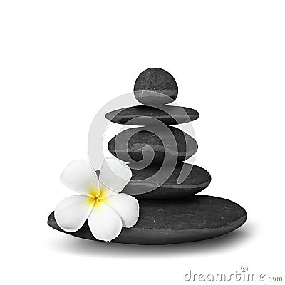 Zen stones balance concept Stock Photo