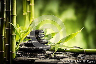 Zen stones Stock Photo