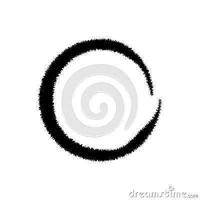 Zen Symbol Enso Vector Design Vector Illustration