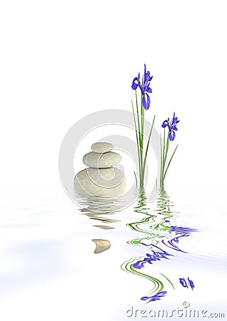 Zen Tranquility Stock Photo