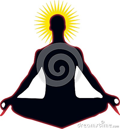 Zen yoga Vector Illustration