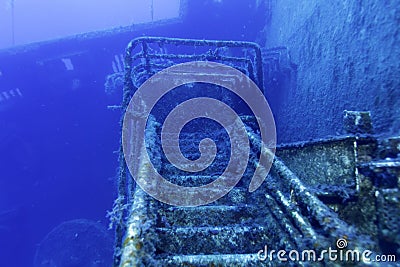 Zenobia shipwreck near Paphos Stock Photo