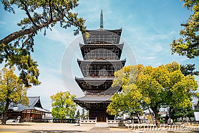 Zentsu-ji temple in Kagawa, Japan Stock Photo