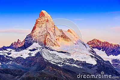 Zermatt, Switzerland. Stock Photo