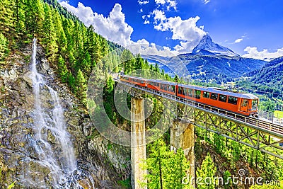 Zermatt, Switzerland. Stock Photo