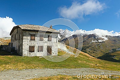 Zermatt, Schwarzsee Stock Photo