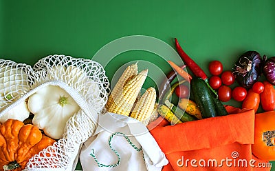 Zero waste shopping Stock Photo