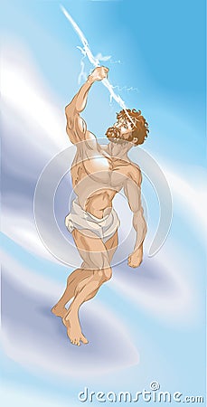 Zeus Vector Illustration