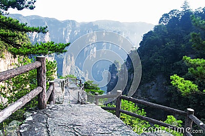 Zhangjiajie forest park Hunan province China Stock Photo