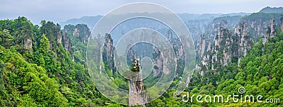 Zhangjiajie mountains, China Stock Photo